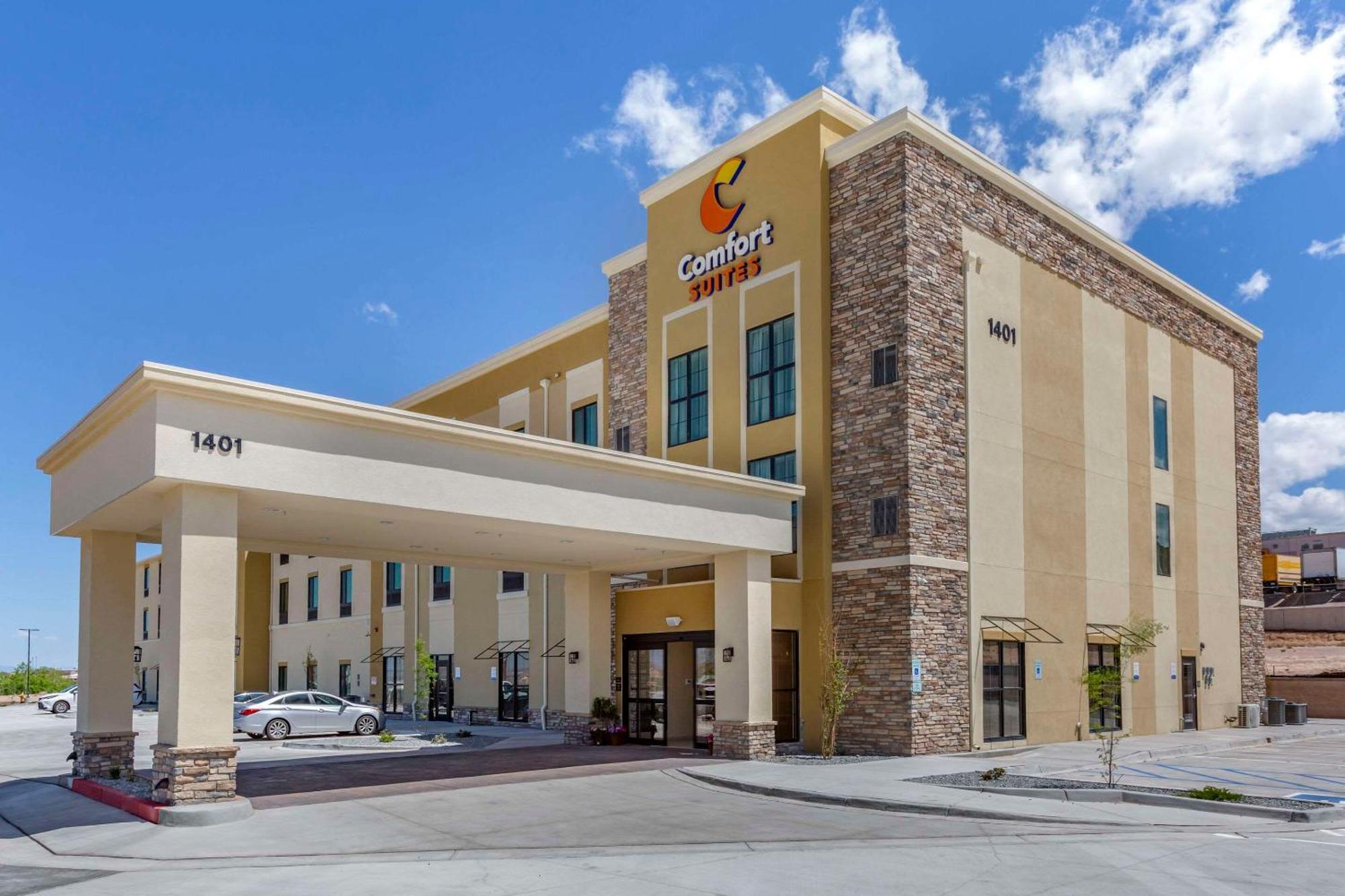 Comfort Suites Albuquerque Airport Exterior foto